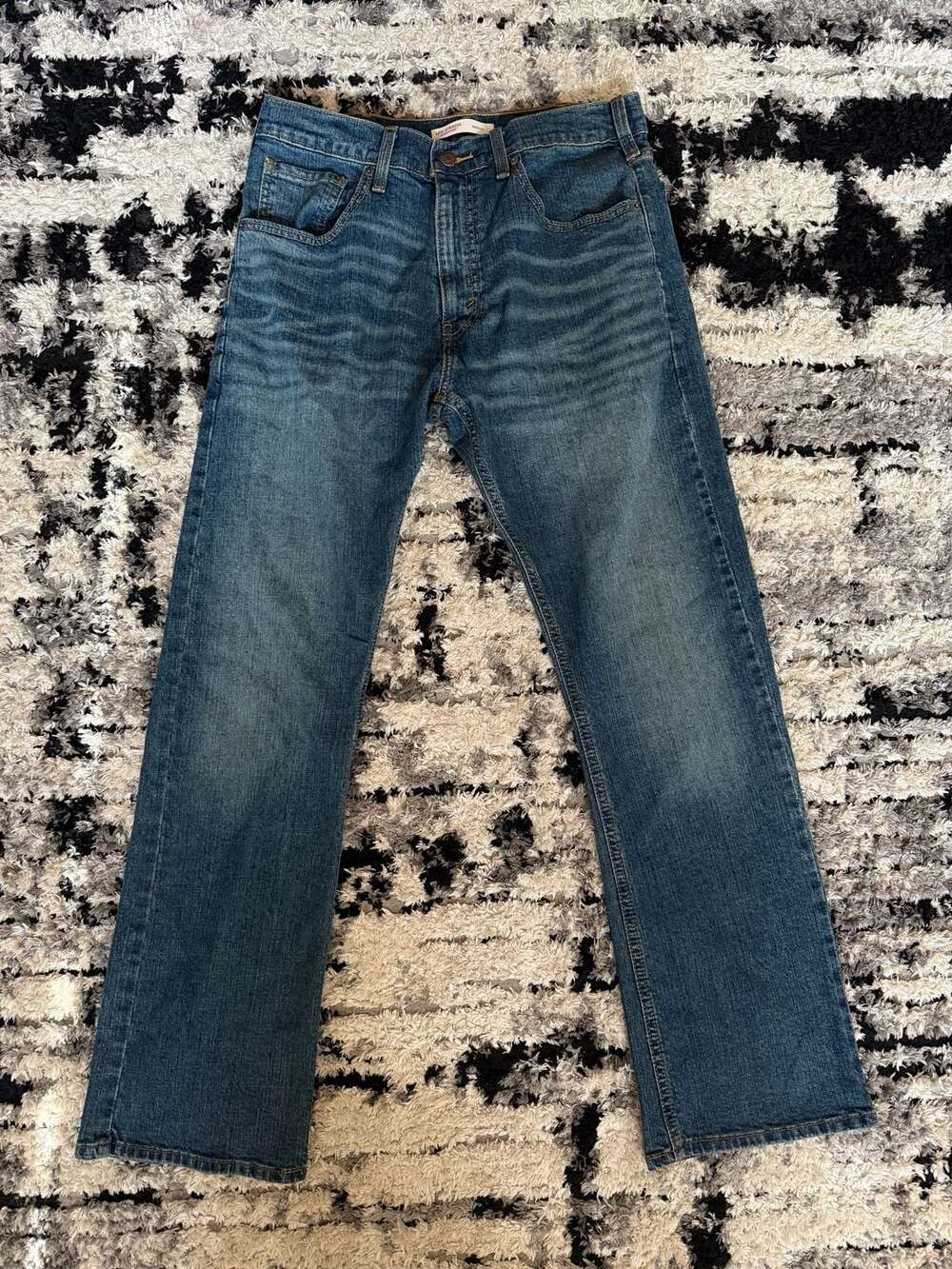 Levi Strauss Signature Bootcut Jeans Blue Size W32 L30